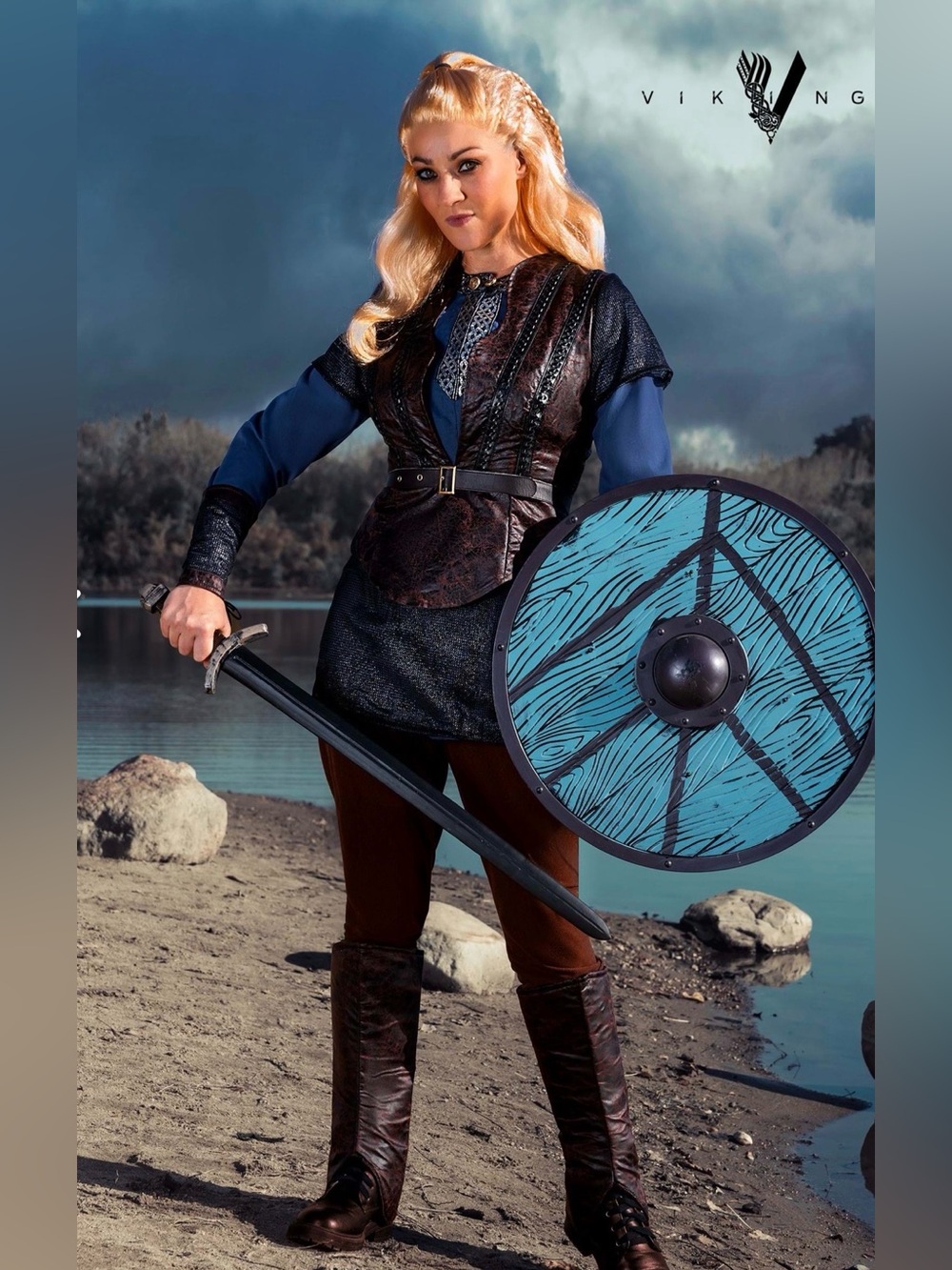 NWT Vikings Ladies Lagertha Lothbrok costume size XL